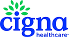 Cigna Healthcare logo with blue "cigna" text and green leaf symbol for Arlington Physical Therapy’s insurance options.